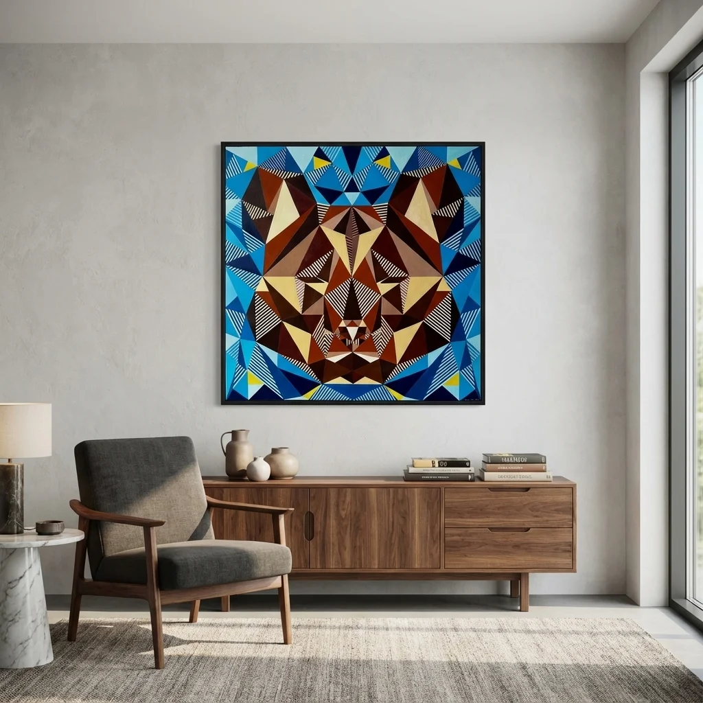 Niedźwiedź 1 - Wizualizacja we wnętrzu