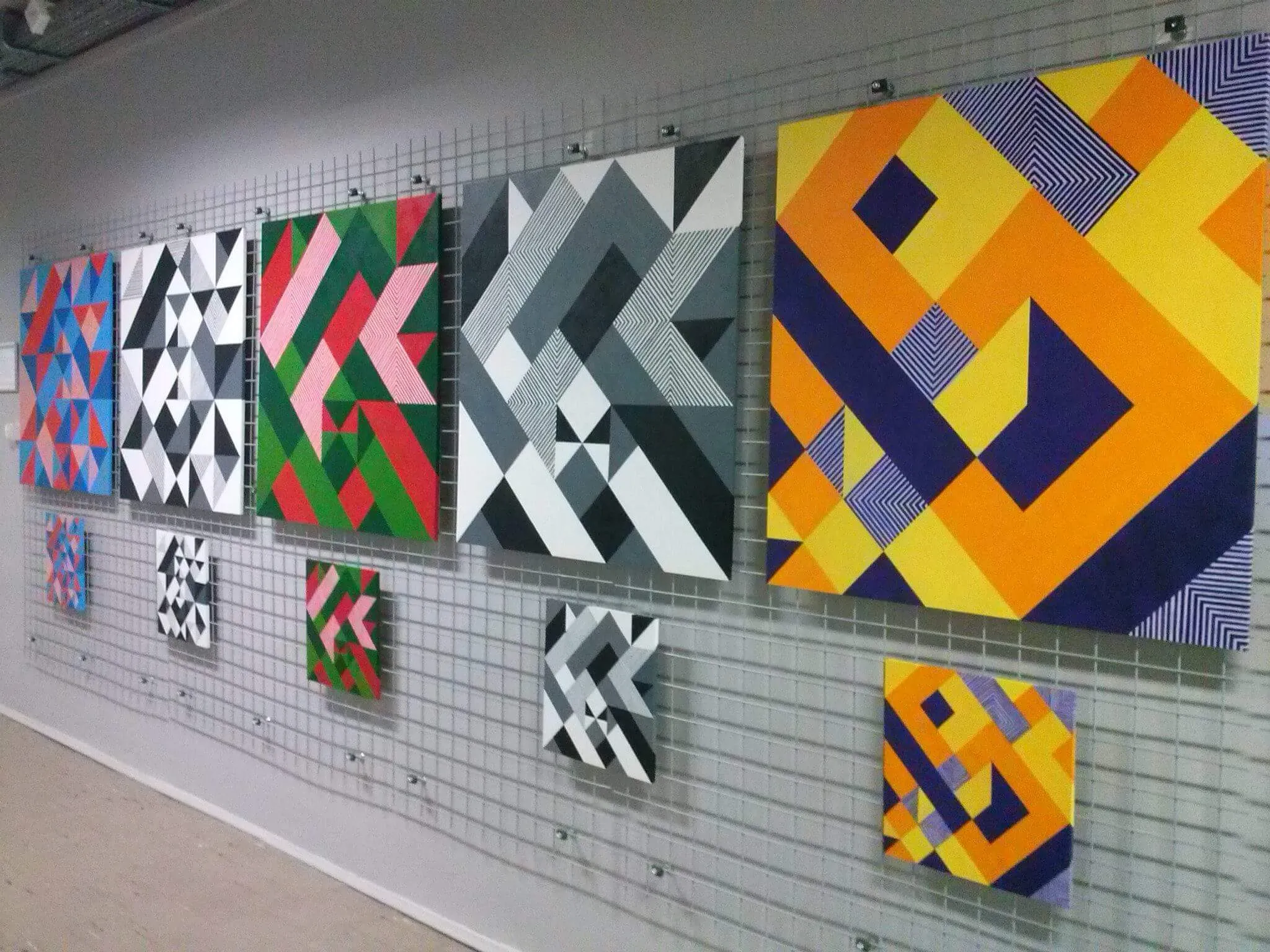 Wystawa prac - widok 3